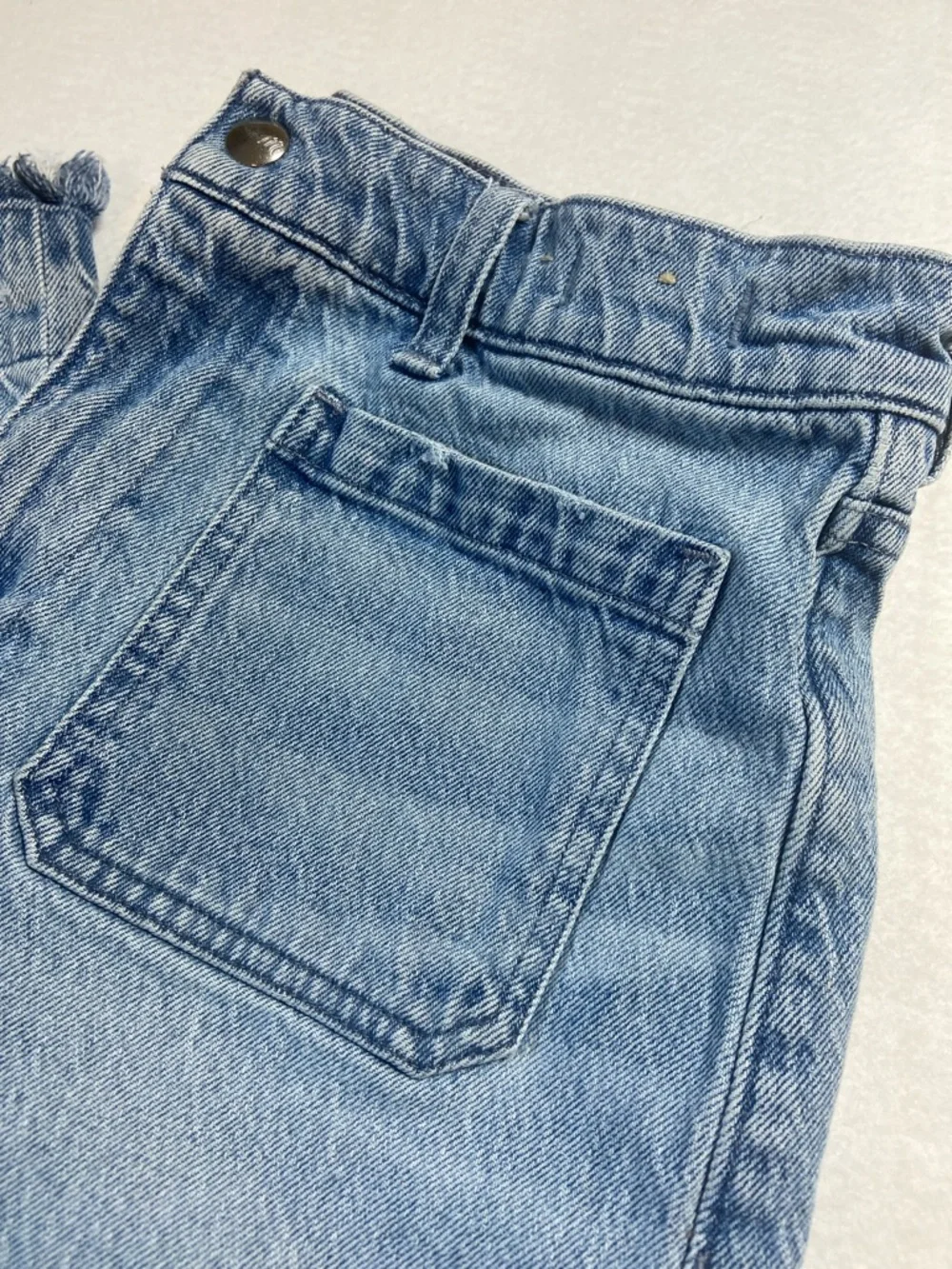 Madewell Light Blue Wide Leg Jeans
